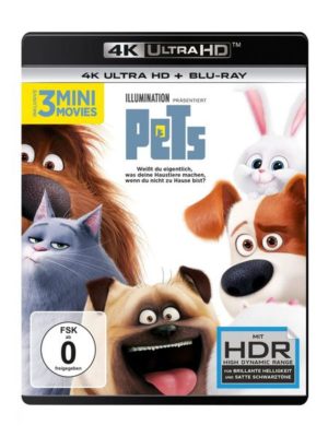 Pets  (4K Ultra HD) (+ Blu-ray)