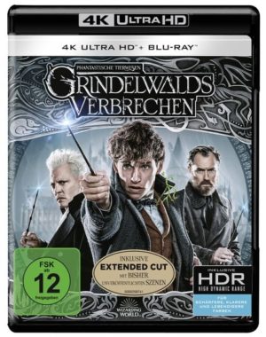 Phantastische Tierwesen - Grindelwalds Verbrechen  (Kinofassung auf 4K Ultra HD & Blu-ray)