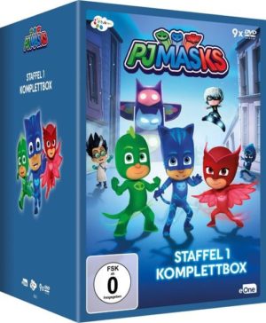 PJ Masks - Pyjamahelden - Staffel 1 - Komplettbox [9 DVDs]