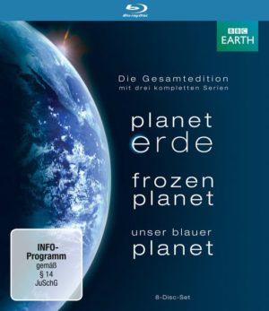 Planet Erde/Frozen Planet/Unser blauer Planet - Die Gesamtedition  [8 BRs]