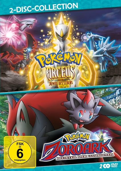 Pokémon - Arceus und das Juwel des Lebens / Zoroark: Meister der Illusionen LTD.  [2 DVDs]