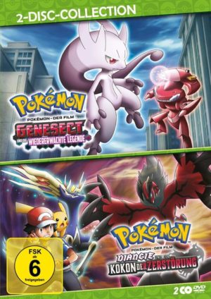 Pokémon - Genesect und die wiedererwachte Legende / Diancie und der Kokon der Zerstörung  [2 DVDs]