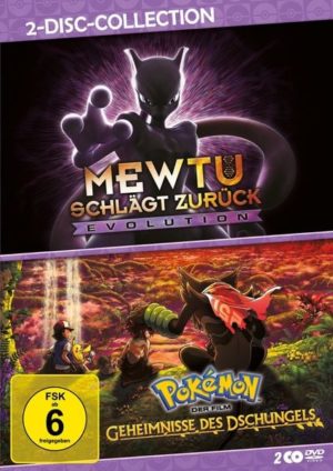 Pokémon - Mewtu schlägt zurück - Evolution / Geheimnisse des Dschungels  [2 DVDs]