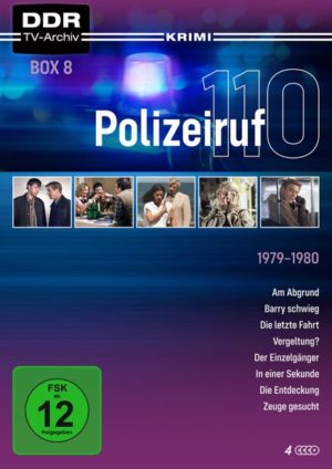 Polizeiruf 110 - Box 8 (DDR TV-Archiv) mit Sammelrücken  [4 DVDs]