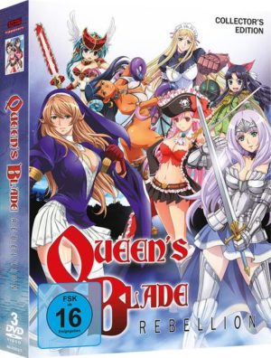 Queen's Blade - Rebellion  (OmU)  [3 DVDs]