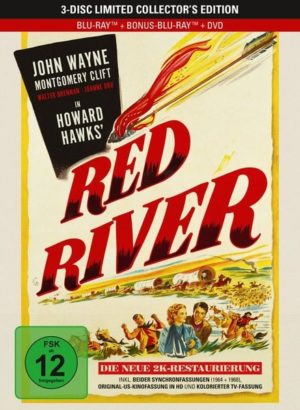 Red River - Panik am roten Fluss - 3-Disc Limited Collector's Edition im Mediabook  (Blu-ray + Bonus-Blu-ray + DVD)