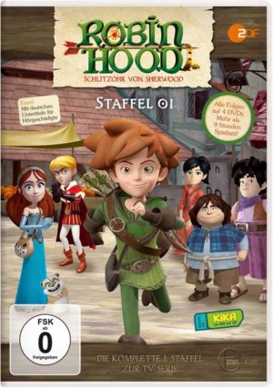 Robin Hood - Schlitzohr von Sherwood - Staffel 1/Folge 1-52 - Die DVD zur TV-Serie  [4 DVDs]