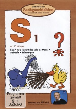 S1 - Salz/Wie kommt das Salz ins Meer?/Steinsalz/Salzstangen  (Bibliothek der Sachgeschichten)