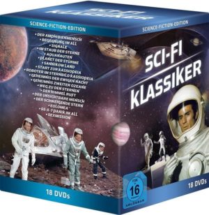 Sci-Fi Klassiker - Box (8 Doppelboxen + Sexmission + SSX7 Panik im All)  [18 DVDs]