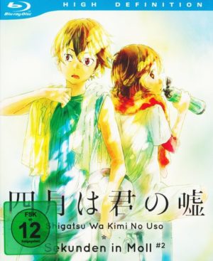 Shigatsu Wa Kimi No Uso - Sekunden in Moll Vol. 2 Ep. 7-11 (inkl. Soundtrack) (inkl. Notenblätter)