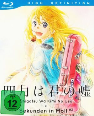 Shigatsu Wa Kimi No Uso - Sekunden in Moll Vol. 3 Ep. 12-16  (inkl. Soundtrack) (inkl. Notenblätter)