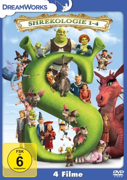 Shrekologie 1-4  [4 DVDs]