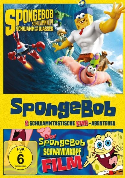 SpongeBob Schwammkopf - Der Film & Schwamm aus dem Wasser  [2 DVDs]
