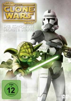 Star Wars: The Clone Wars - Die komplette 6. Staffel  [3 DVDs]