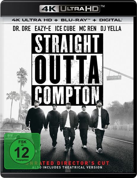 Straight Outta Compton  (4K Ultra HD) (+ Blu-ray 2D)