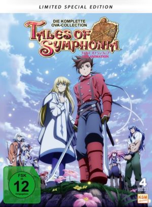 Tales of Symphonia  Limited Edition [4 DVDs] - Mediabook