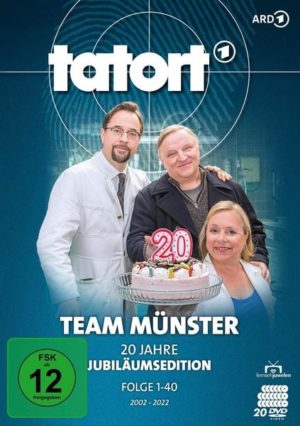 Tatort - Team Münster (Thiel & Boerne) - 20 Jahre Jubiläums-Edition (Folge 1-40)  [20 DVDs]