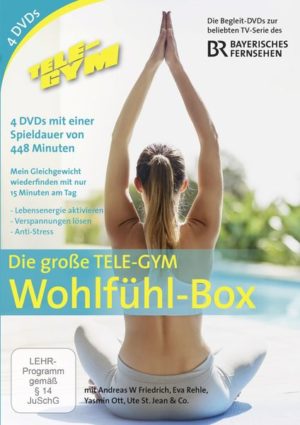 Tele-Gym - Die große Tele-Gym Wohlfühl-Box  [4 DVDs]