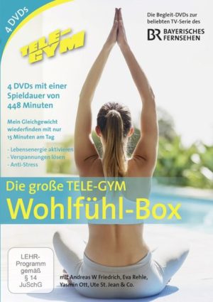 Tele-Gym - Die große Tele-Gym Wohlfühl-Box  [4 DVDs]