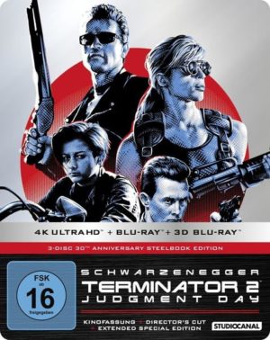 Terminator 2 - Limited 30th Anniversary - Steelbook Edition (4K Ultra HD+3D Blu-ray+Blu-ray)