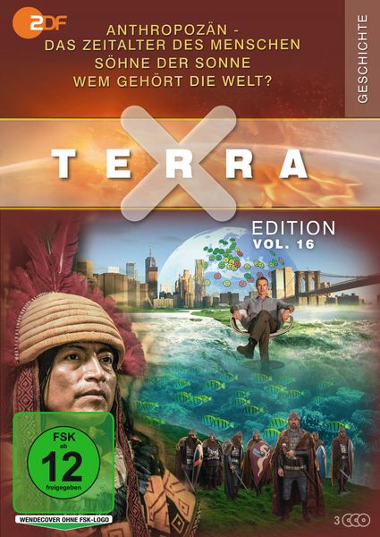 Terra X - Edition Vol. 16: Anthropozän - Das Zeitalter des Menschen / Söhne der Sonne / Wem gehört die Welt?  [3 DVDs]