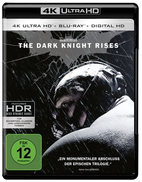 The Dark Knight Rises  (4K Ultra HD) (+ 2 Blu-rays)