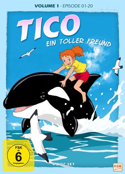 Tico - Ein toller Freund - Volume 1/Episode 01-20  [4 DVDs]
