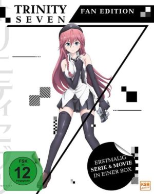 Trinity Seven - Die komplette Serie - Episode 1-12 + Movie  [3 BRs]