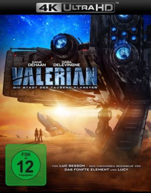 Valerian - Die Stadt der tausend Planeten  (4K Ultra HD) (+ Blu-ray)