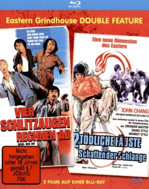 Vier Schlitzaugen rechnen ab / Zwei tödliche Fäuste - Eastern Grindhouse Double Feature Vol. 2 -  Limited Edition und durchnummeriert auf 1000 Stück