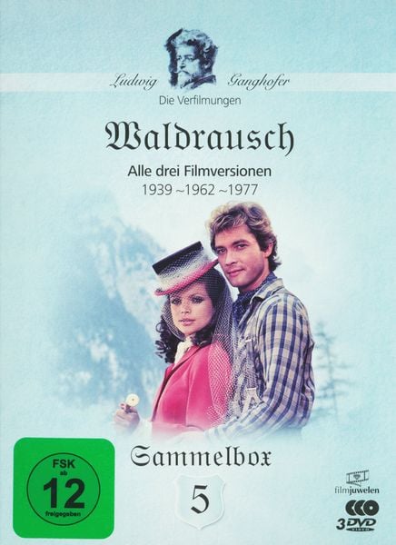 Waldrausch - Die Ganghofer Verfilmungen Sammelbox 5 - Filmjuwelen  [3 DVDs]