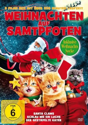 Weihnachten auf Samtpfoten (mit Weihnachtsstrumpf)