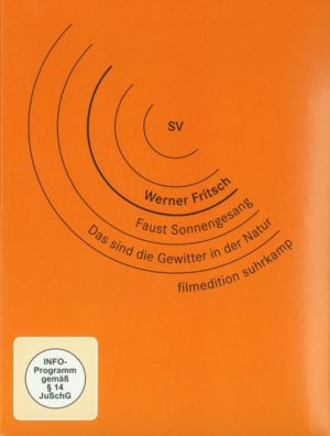 Werner Fritsch: Faust Sonnengesang/Das sind die Gewitter in der Natur - Filmedition Suhrkamp  [2 DVDs]