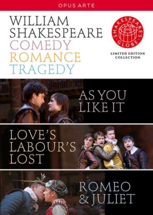 William Shakespeare - Comedy/Romance/Tragedy  Limited Edition [4 DVDs]