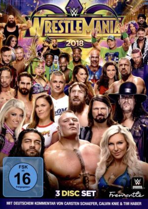 WrestleMania 34  [3 DVDs]