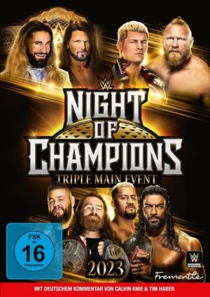 Wwe: Night Of Champions 2023 (dvd)