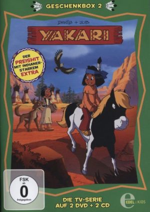 Yakari - Geschenkbox 2  [2 DVDs] (+ 2 CDs)