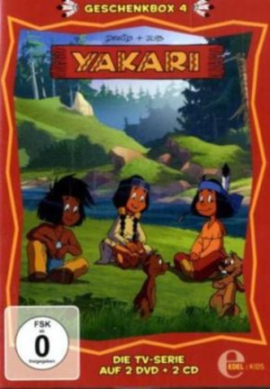 Yakari - Geschenkbox 4  [2 DVDs] (+ 2 CDs)