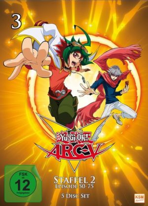 Yu-Gi-Oh! Arc-V - Staffel 2.1: Episode 50-75  [5 DVDs]
