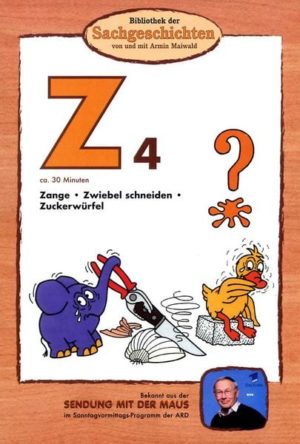 Z4 - Zange/Zwiebel schneiden/Zuckerwürfel  (Bibliothek der Sachgeschichten)