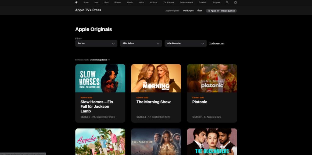 Die besten Serien bei Apple TV+