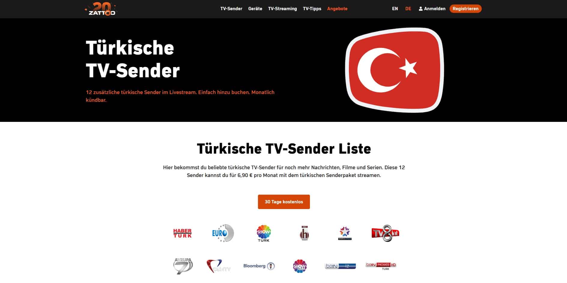 So kannst du türkische Sender auf Zattoo sehen